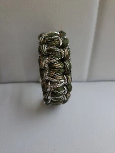 Armband silberfarben grün,kaki, silberfarben beige neu A20 - Bild 1 von 4