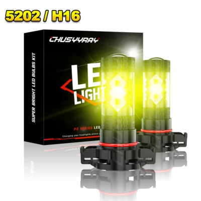 2X Bombillas LED antiniebla 3000K AMARILLAS para GMC Yukon 2011 6,2 L 4 puertas Foto 1 de 4