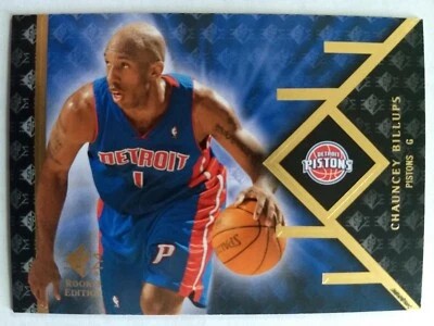 CHAUNCEY BILLUPS, 2007-08 SP ROOKIE EDITION #42, PISTONS - Image 1 of 2