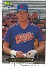 Jeromy Burnitz 1991 Classic Best #BC5 Gold Bonus Baseball Card