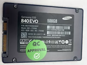 Samsung SSD 840 EVO 500GB MZ-7TE500 2,5" SATA Solid State Laufwerk - Bild 1 von 3