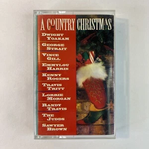 A Country Christmas by Various Artists (Cassette, 1994, Warner) Holiday - Foto 1 di 5