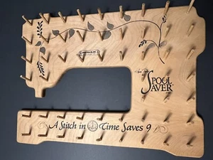 June Tailor, Inc. Spool Saver “A Stitch In Time Saves 9” 53 Spools - Picture 1 of 3
