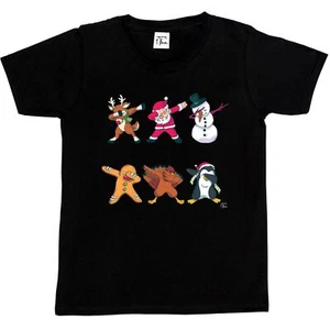 1 Tee Kinder Jungen T-Shirt Dabbing Weihnachten Figuren - Bild 1 von 5