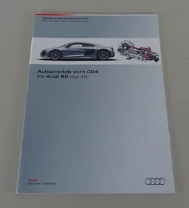 Ssp. 642 Audi Programa Servicio Entrenamiento Audi R8 Tipo 4S - Imagen 1 de 2
