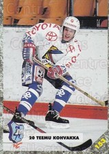 1993-94 Finnish SISU #153 Teemu Kohvakka