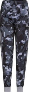 adidas Boys' Iconic Tricot Jogger Training Pants ~ Black Camo ~ Size 4 ~NWT - Picture 1 of 4
