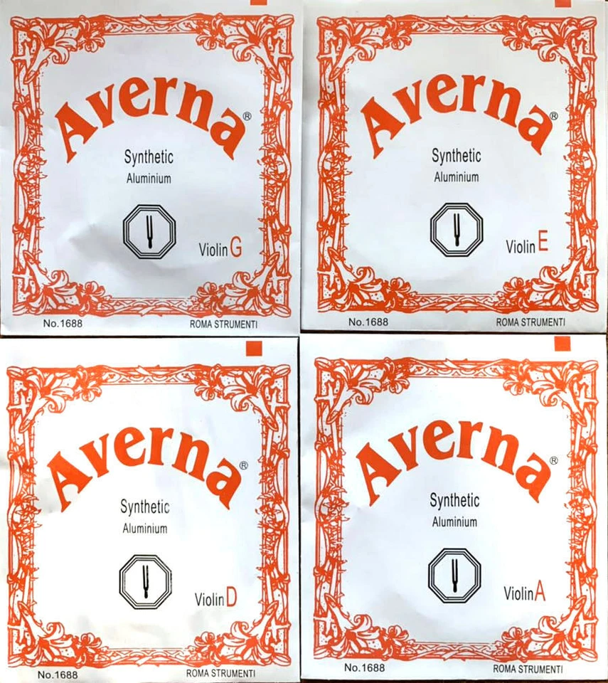 2 Full Sets Violin Strings!Synthetic aluminum Strings for 4/4 Size - Image 1 of 1