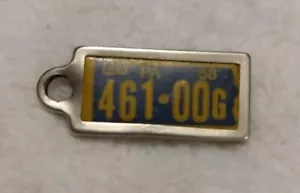Llavero de matrícula DAV c1958 PA 461-00G veteranos discapacitados automotriz... - Imagen 1 de 3