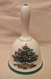 Vtg Spode Christmas Tree Dinner Bell England S3324-L 15-7 - Picture 1 of 9