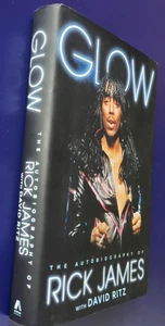 Glow: The Autobiography of Rick James Hardcover David Ritz Soul Funk Music Book - Foto 1 di 3