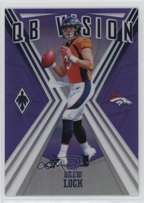 2019 Panini Phoenix QB Vision Purple /149 Drew Lock #4 Rookie RC - Image 1 of 2