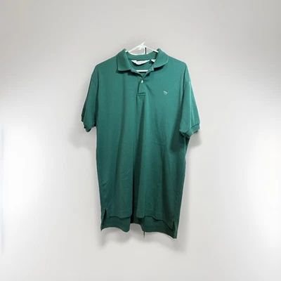 Polo Vintage Talla Grande Púrpura Unicornio Bordado Verde Sears Foto 1 de 4