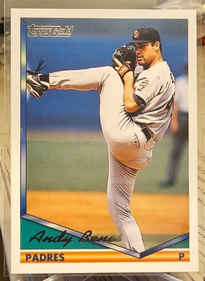 1994 Topps Gold Andy Benes #70 San Diego Padres - Image 1 of 2