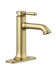 Grifo de baño Kohler Terzet 1PREC94944-4D-2MB-AA de latón moderno NUEVO - Imagen 1 de 3