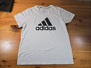 Camiseta Adidas Para Hombre 2XL Blanca Logo Informal Manga Corta Adulto.         D2 - Imagen 1 de 6