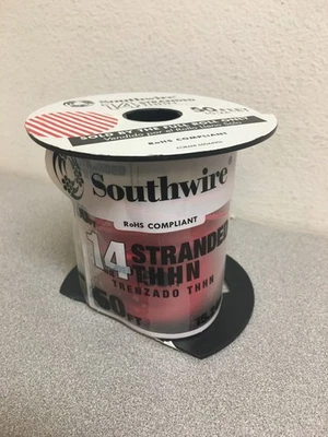 Southwire 50 ft. 14/1 Stranded THHN Building Wire 3431491 - Image 1 of 3