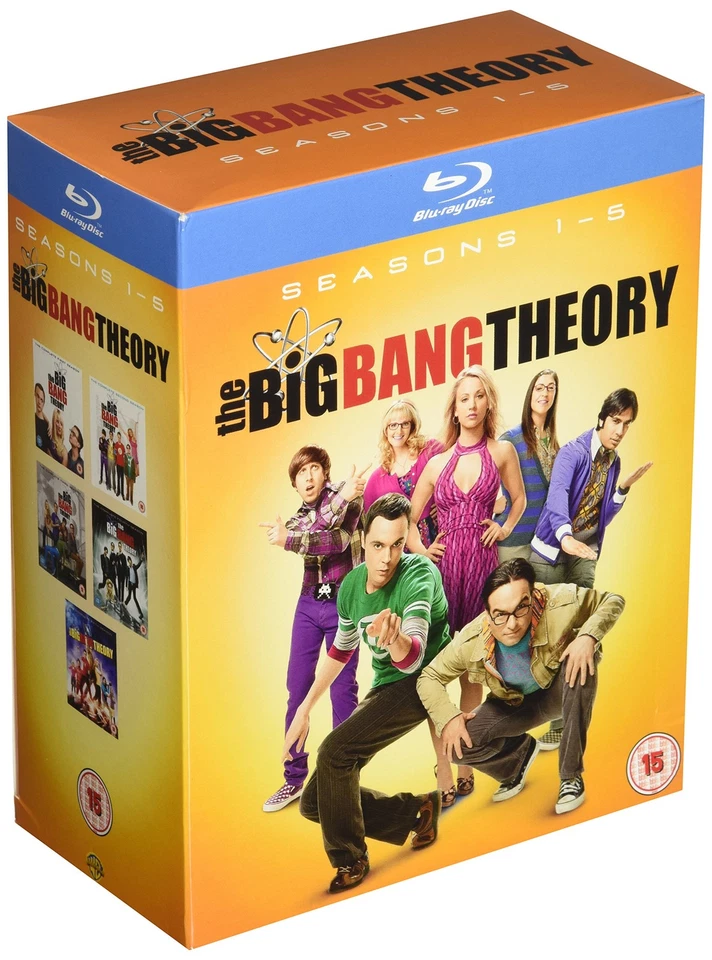 The Big Bang Theory Complete Season 1-5 Blu Ray - Image 1 of 1