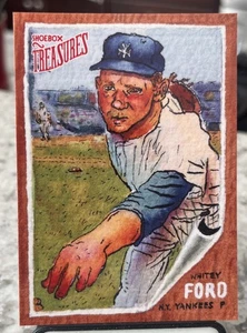 WHITEY FORD 2025 Topps Andy Friedman Shoebox Treasures #46 Logo Stamp /99 - Picture 1 of 2