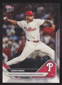 Jhoan Duran Phillies Fastest Pitch Ever vs Tigers 2025 Topps Now #514 SP Base - Bild 1 von 2