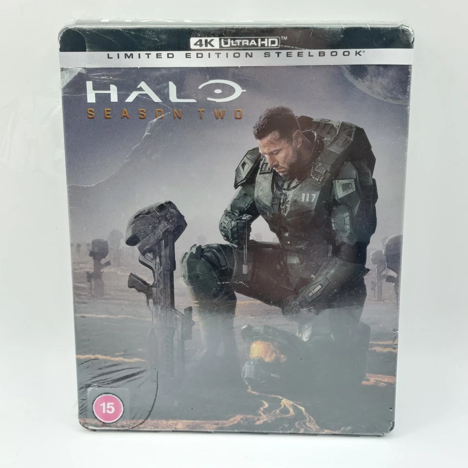 Halo: Season 2 Limited Edition Steelbook [15] (4 Disc) 4K UHD Box Set BRAND NEW - image 1 of 4