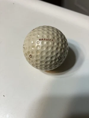 WARWICK - Vintage Golf Ball - Small Size British Ball - Image 1 of 2