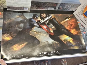 Captain America Winter Soldier Promo Poster SDCC 2014 13x19 - Picture 1 of 5