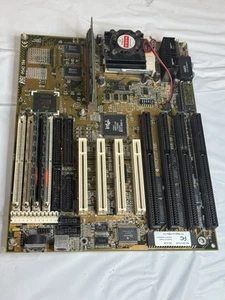 Premio 200C 5128 VER:1.1 P540 TR4, AT motherboard Pentium 133 Mhz CPU, 32 Mb RAM - Picture 1 of 9