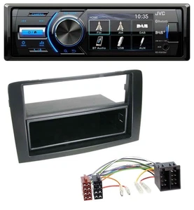 JVC Bluetooth MP3 USB DAB Autoradio für Fiat Idea (350 03-11) schwarz - Bild 1 von 9