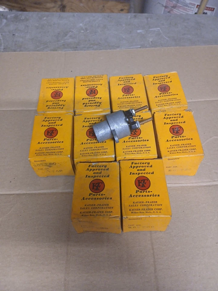 Lot Of 10 NOS 1951 Kaiser- Frazer 52 Virginian Ignition Switches 207760 - Image 1 of 4
