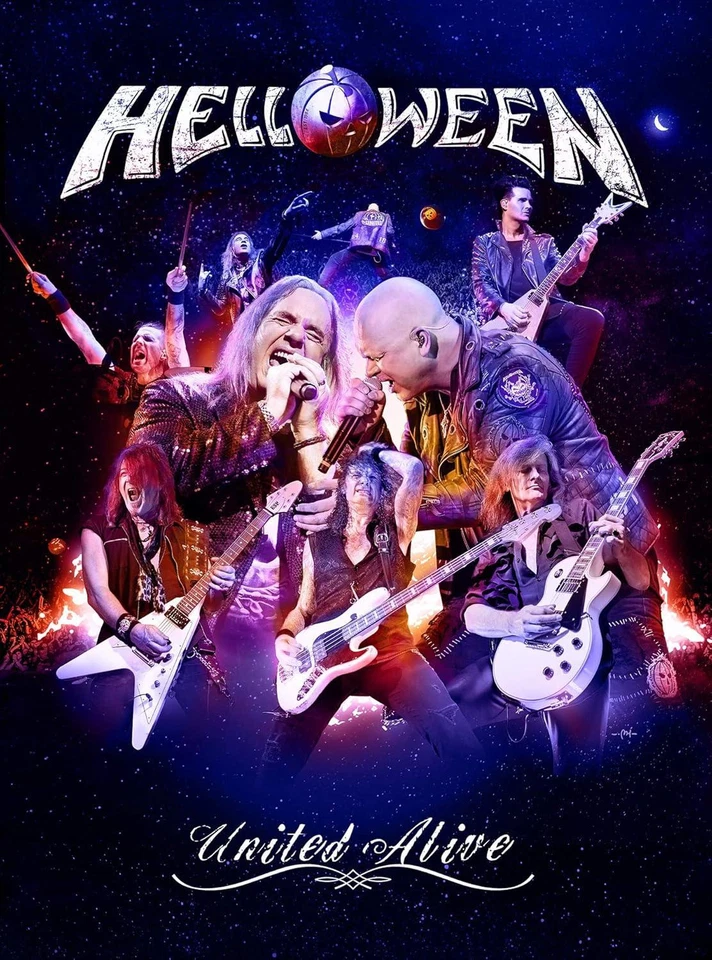 DVD UNITED ALIVE [DVD] English Helloween w/Laminate pass replica (3 DVDs) - Image 1 of 1
