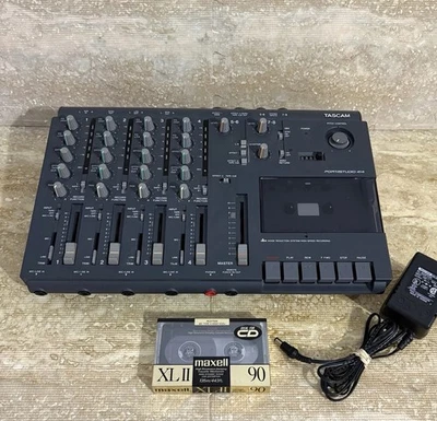 TASCAM PORTASTUDIO 414 / VINTAGE FOUR-TRACK CASSETTE  RECORDER & MIXER - Image 1 of 4