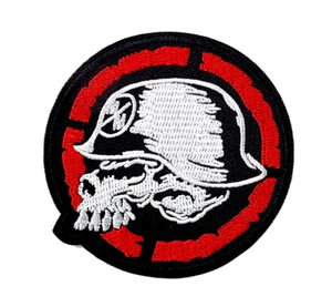 METAL MULISHA EMBROIDERED PATCH IRON/SEW ON 3-3/8" x 3-1/8" LIFESTYLE, CLOTHING - Bild 1 von 2
