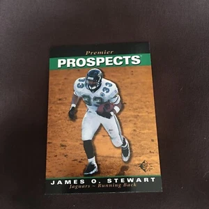 1995 SP Foil James O. Stewart Rookie Card #15 Jacksonville Jaguars  - Picture 1 of 3