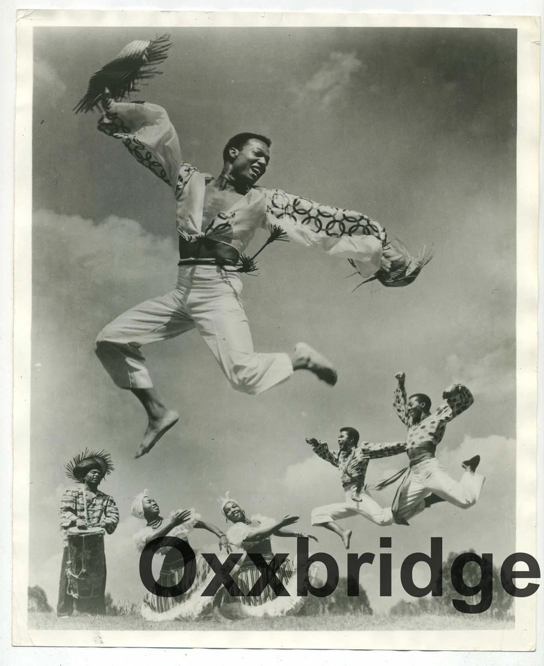 Cantante Calipso de las Indias Occidentales 1950 Foto Reggae Ska Trinidad Vitadisc/Cocinero Promoción? Foto 1 de 1