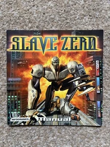 Slave Zero Dreamcast Manual ONLY Replacement Instruction Booklet - Picture 1 of 3