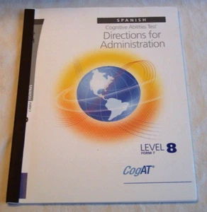 CogAT Level 8 Form 7 Spanish Version Directions for Administrators See Pics - Bild 1 von 4