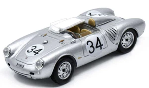 Spark 1:43 Porsche A.S.S nuovo 550A Le Mans 24h 1957 #34 argento Crawford Storez - Foto 1 di 1