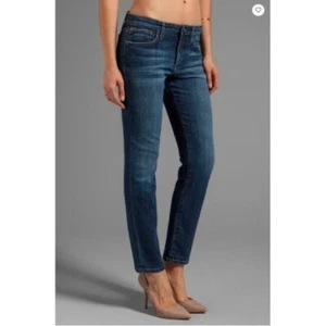 Joe's Jeans size 27 Straight Ankle Genna Medium Wash Stretch Mid Rise Classic - Picture 1 of 7