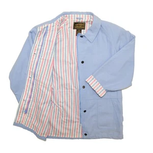 Chaqueta Abrigo Vintage Eddie Bauer Granero Mujer Talla Mediana Bebé Azul - Imagen 1 de 6