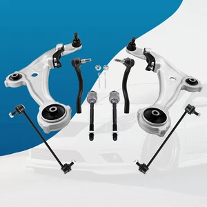 8Pcs Front Lower Control Arms w/Ball Joint Tie Rod for Nissan Altima 2007-2013 - Picture 1 of 14