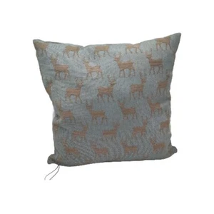 Proflax Kissenbezug Kissenhülle Weihnachten Hirsch Salbei 45x45cm - Bild 1 von 1