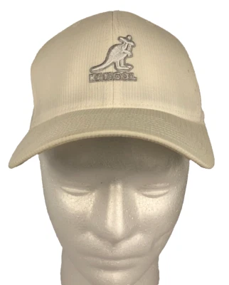 Gorra de béisbol Kangol Flexfit blanca talla pequeña mediana S/M Foto 1 de 4