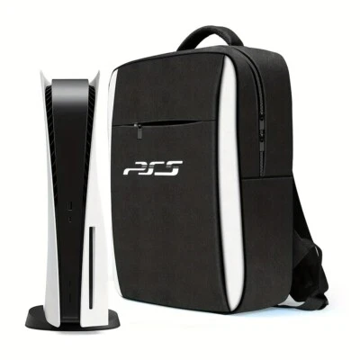 Protective Travel Case with Shoulder Strap for PlayStation 5 PS5 Game Console - Image 1 of 4