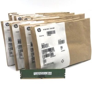 NEW HP 8GB DDR4-2133 DIMM DESKTOP RAM P1N52AA 854913-001 HMA81GU6AFR8N-UH - Picture 1 of 4