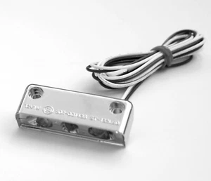 REPLACEMENT FOR ACCUTRONIX SIDE MOUNTED LICENSE PLATE TAG MOUNT LIGHT LED CHROME - Picture 1 of 2