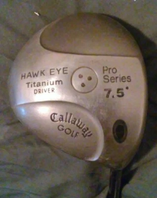 Callaway Hawk Eye Pro Series 7.5 Degree Driver Right Hand - Image 1 of 4