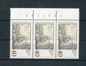 BUND Nr.1067 ** RAND-3er-STREIFEN BOGENNUMMER - ALTDORFER !!! (153183) - Bild 1 von 1
