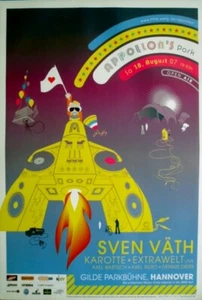SVEN VÄTH - 2007 - Apollon's Park - In Concert - Poster - Hannover - Bild 1 von 1