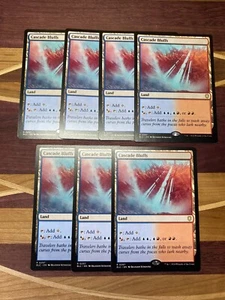 1x Cascade Bluffs - quasi nuovo - BLC 2987 MTG Magic The Gathering - Foto 1 di 1